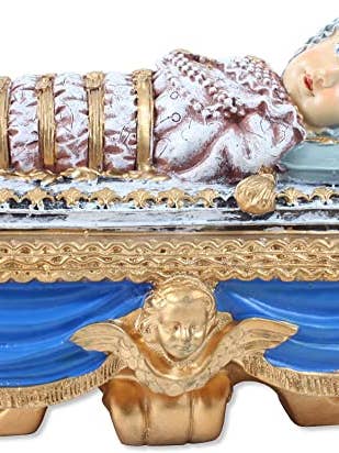 Maria Bambina statue 20 cm in resin for wholesale by Costa Articoli Religiosi