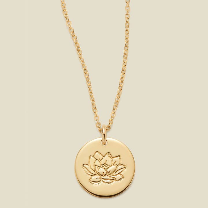 Made By Mary - Wholesale Pendant/Charm Necklace - Birth Flower Necklace - 1/2"16