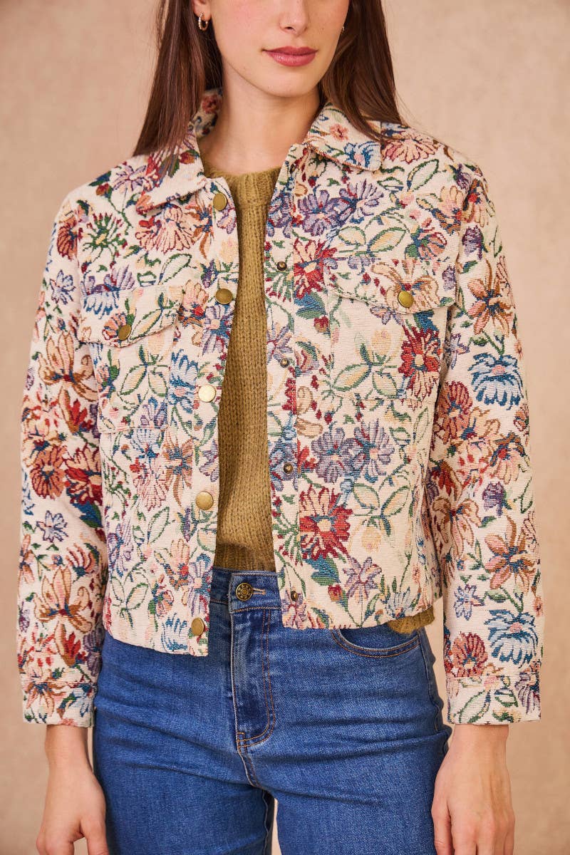 Beige Veste VINCENNES – Tapisserie d'élégance et de style en vente sur Faire1