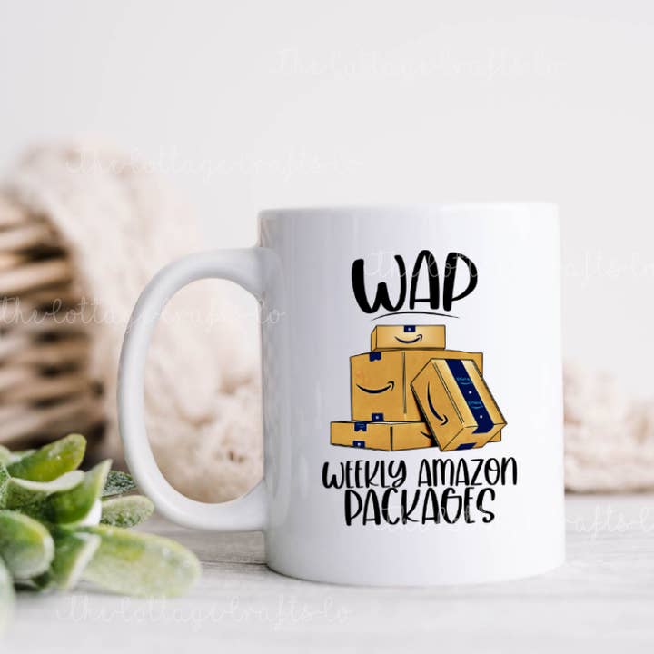 Prime Gifts, Gifts for her, Coffee Mug, Everyday Mug, Amazon for wholesale by TheCottageCraftsCo