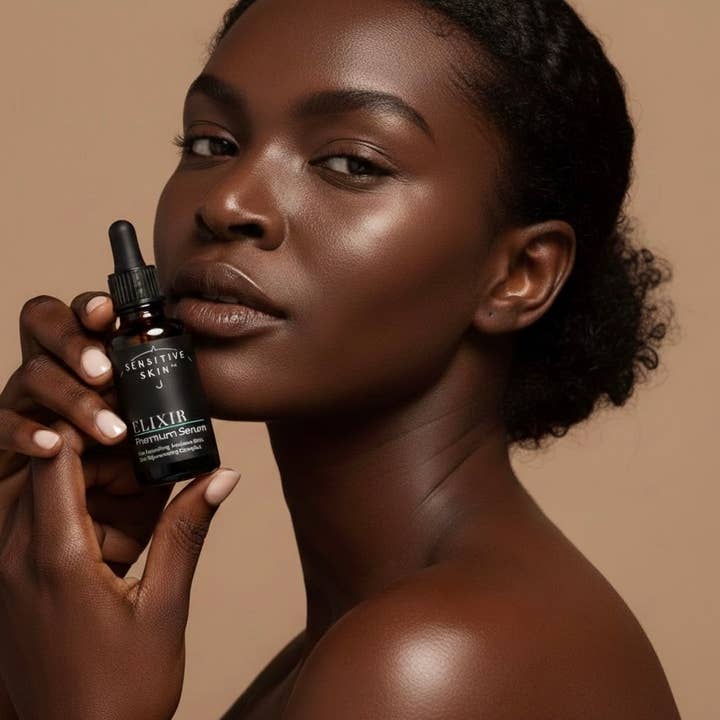 SENSITIVE SKIN Brand - Wholesale Facial Serum/Concentrate - ELIXIR, Premium Serum - Retinol Alternative, 30 ml10