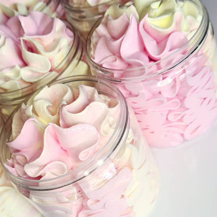 Rhubarb & Custard Whipped Soap for wholesale by Lana&Jay Home Fragrances