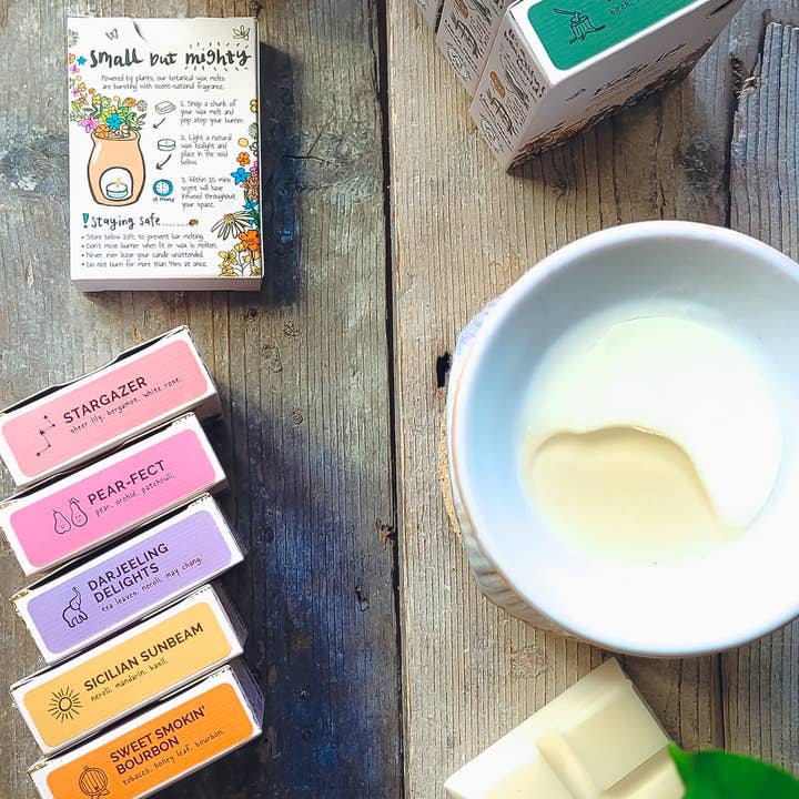 The Flora Lab | Hand Poured Natural-Wax Candles - Wholesale Wax Melt - Alpine Air Wax Melt Bar | Luxury Sustainable Scent