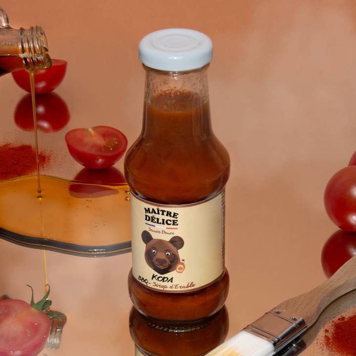 SAUCE BBQ - Gochujang & Erable 250mL pour la vente par Maître Délice