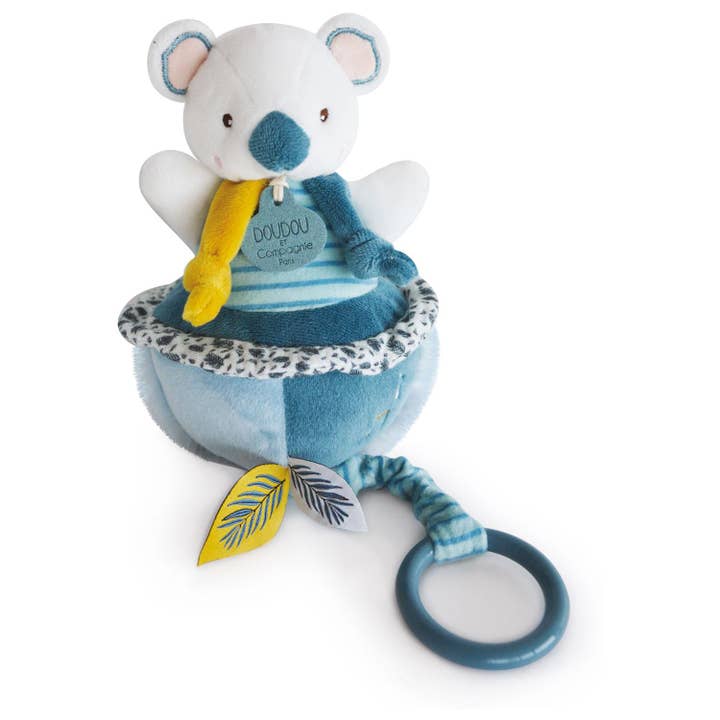 Yoka the Koala Musical Pull Toy for wholesale by Doudou Et Compagnie