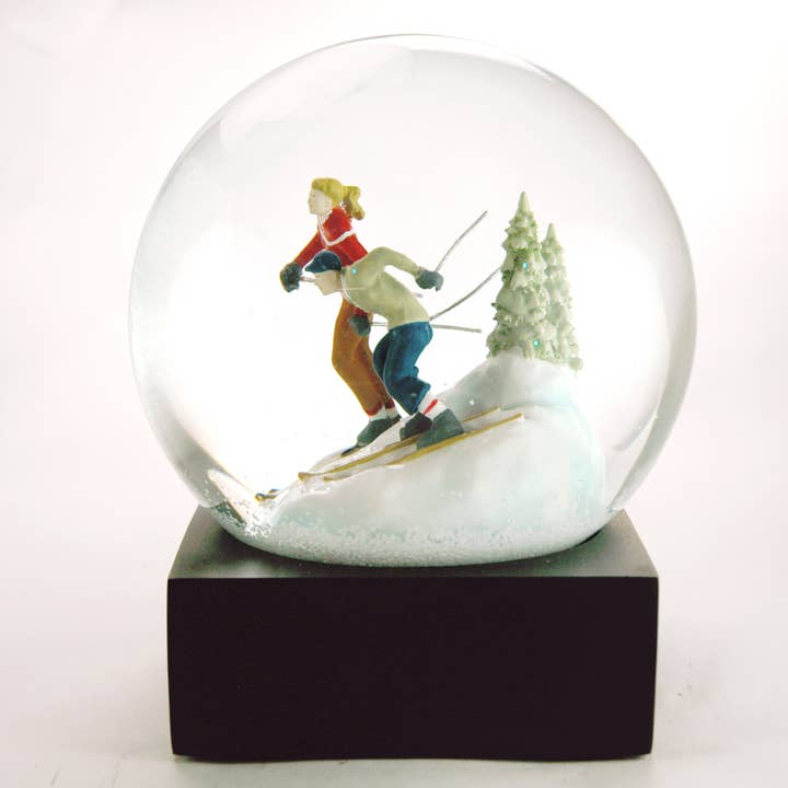 CoolSnowGlobes - Wholesale Snow Globe - Skiers Snow Globe
