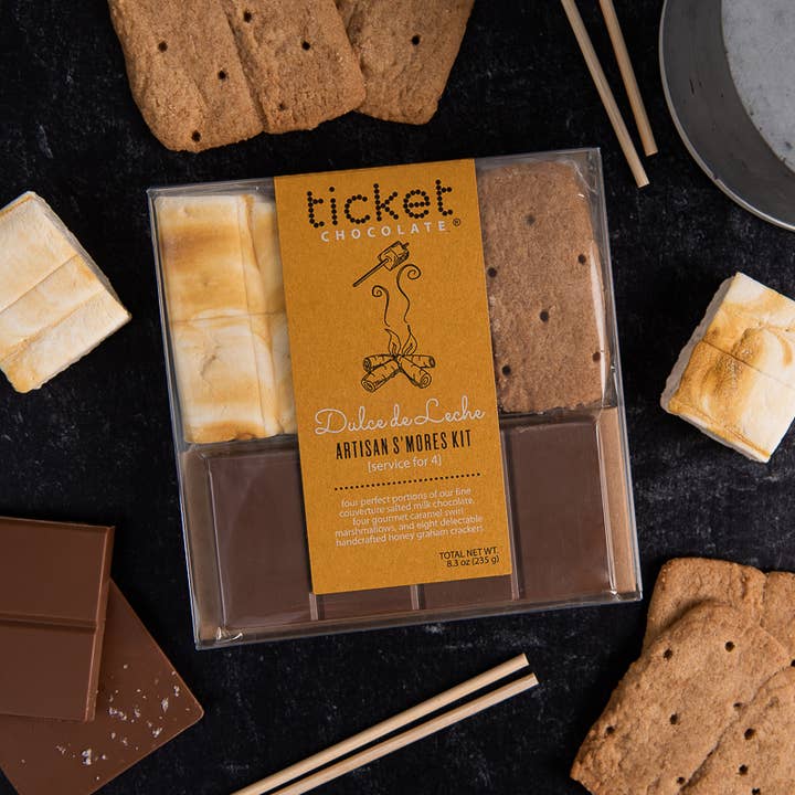 Ticket Chocolate - Wholesale Chocolate Covered Sweets - Artisan S'mores Kits
