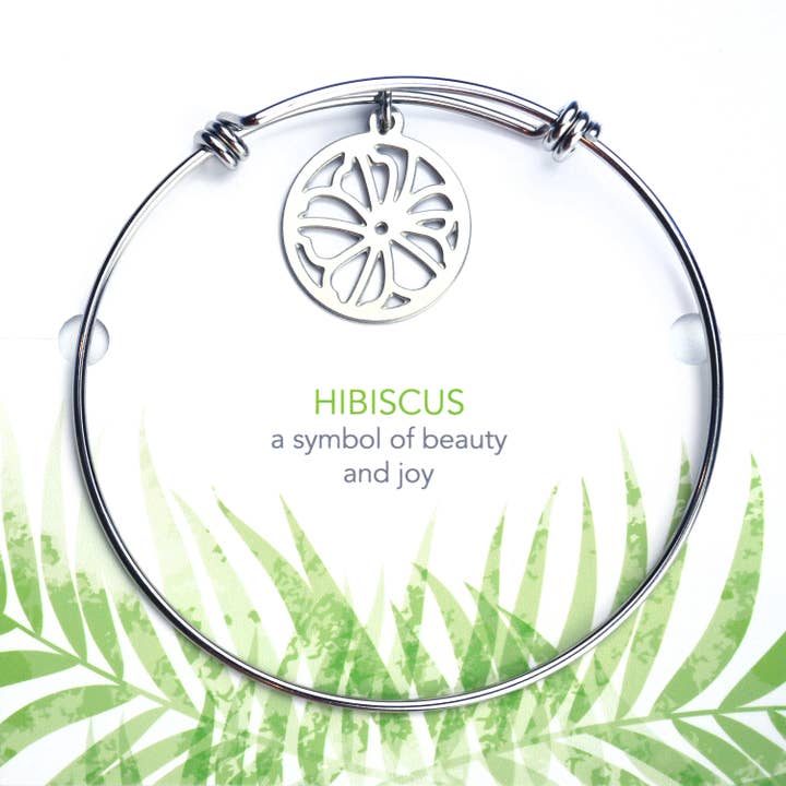 Hibiscus Bracelet (Geometric) for wholesale by Melissa Lew
