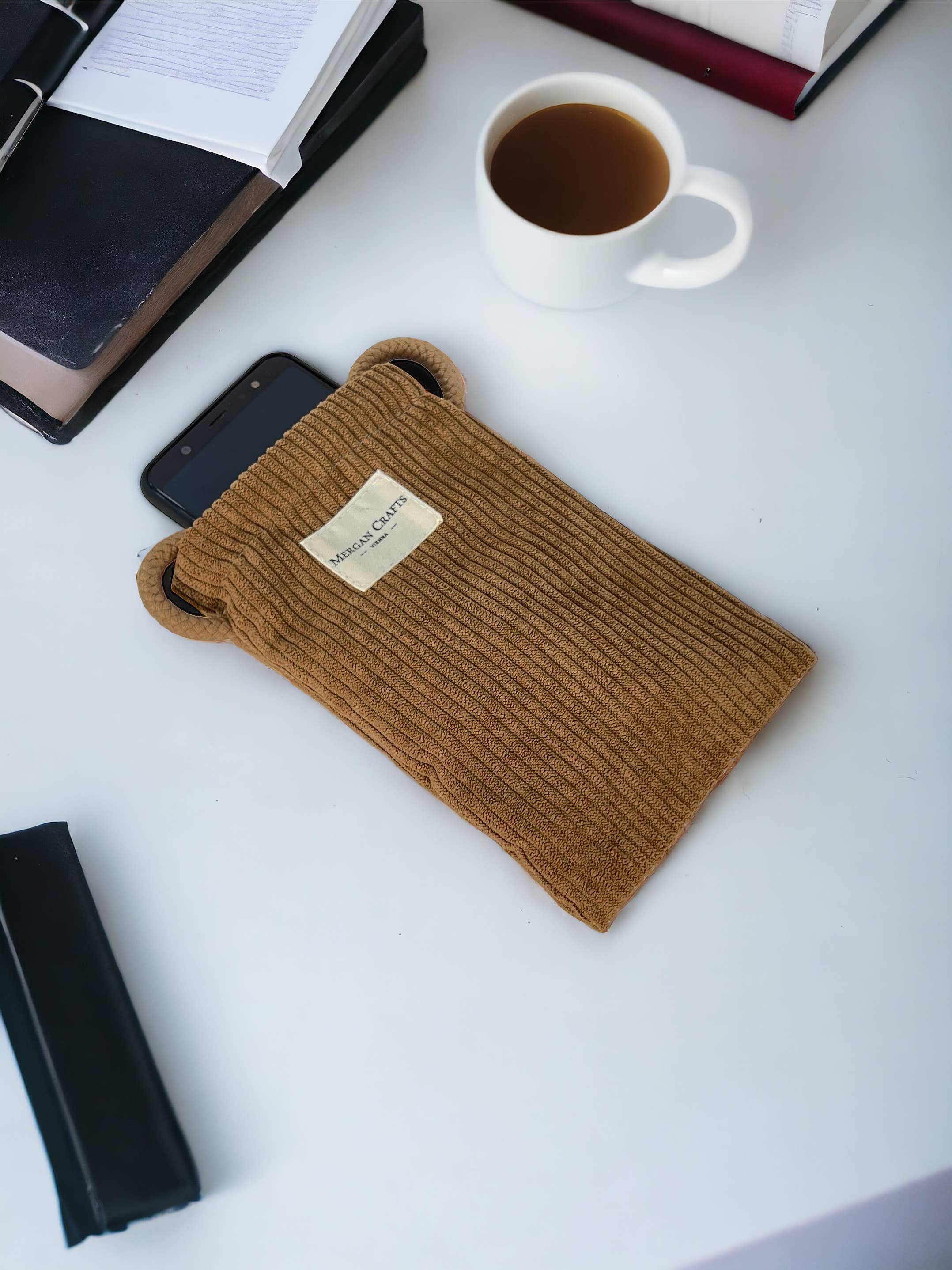 MERGAN CRAFTS - TEXTILE - Wholesale Eyewear Cases & Holders - Women's - Neckbag, Glasses Cover, Eyewear case, Phone Case - Corduroy6