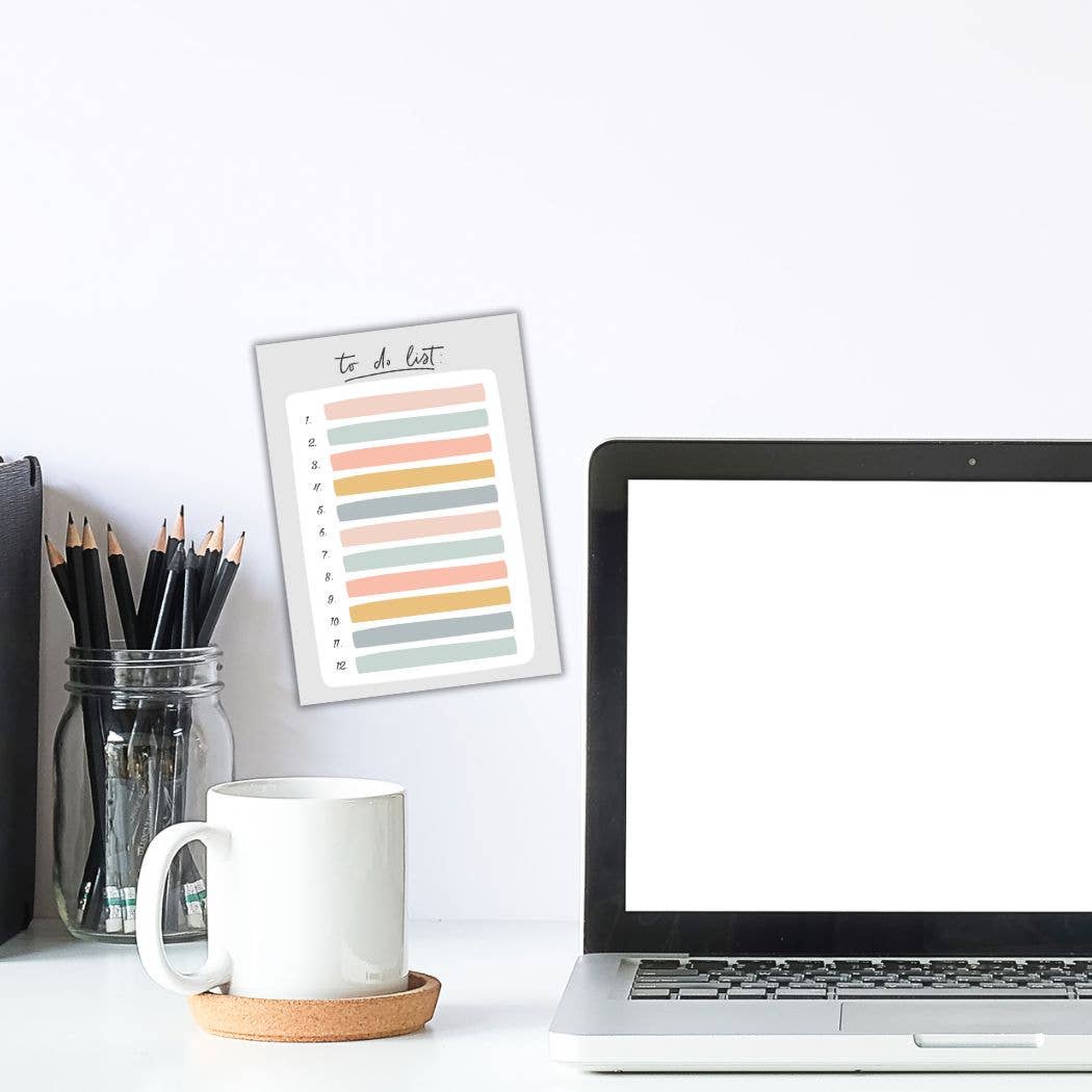 Post-it® Notes Design Series - Wholesale Sticky Notes - Color Block To Do Post-it® Note  - 6x8 - Task sticky notes1