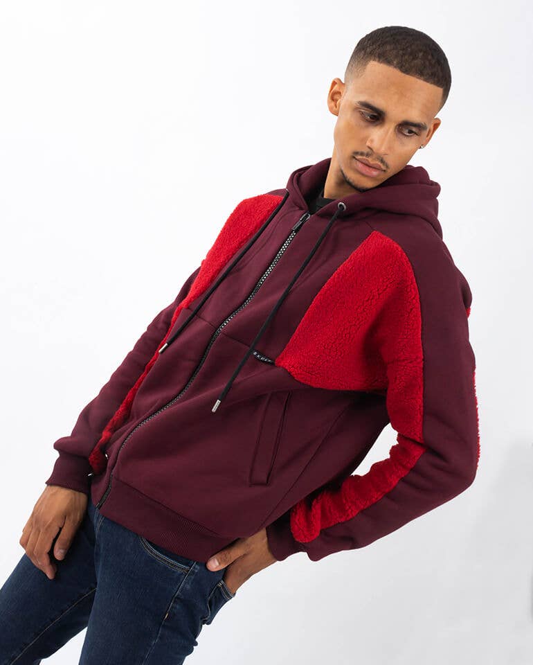 StockNow Unipessoal - Wholesale Jacket - Men's - Jacket Flip Burgundy4