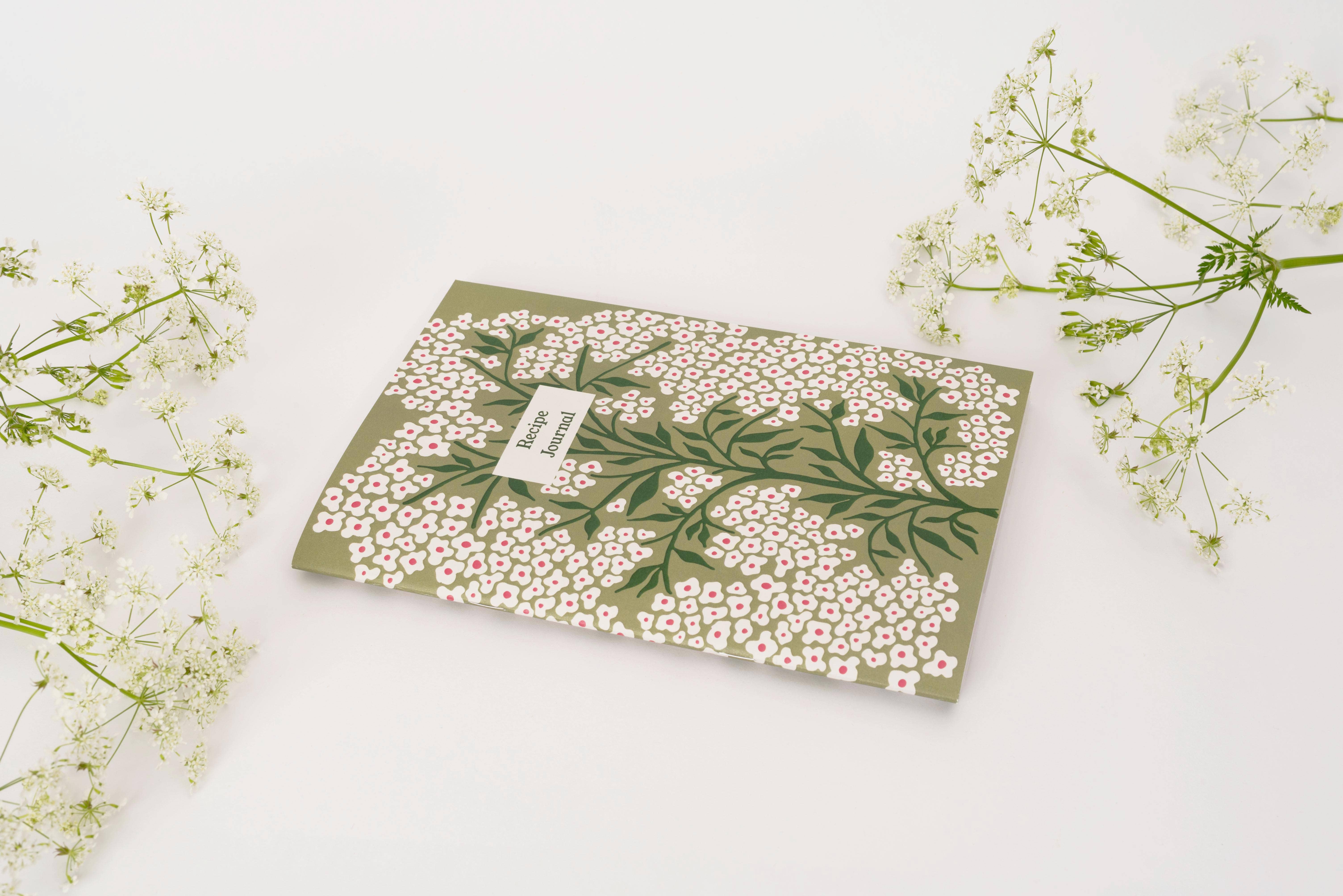 Studio Wald - UK Made - Wholesale Journal/Diary - Recipe Journal - Blumen3