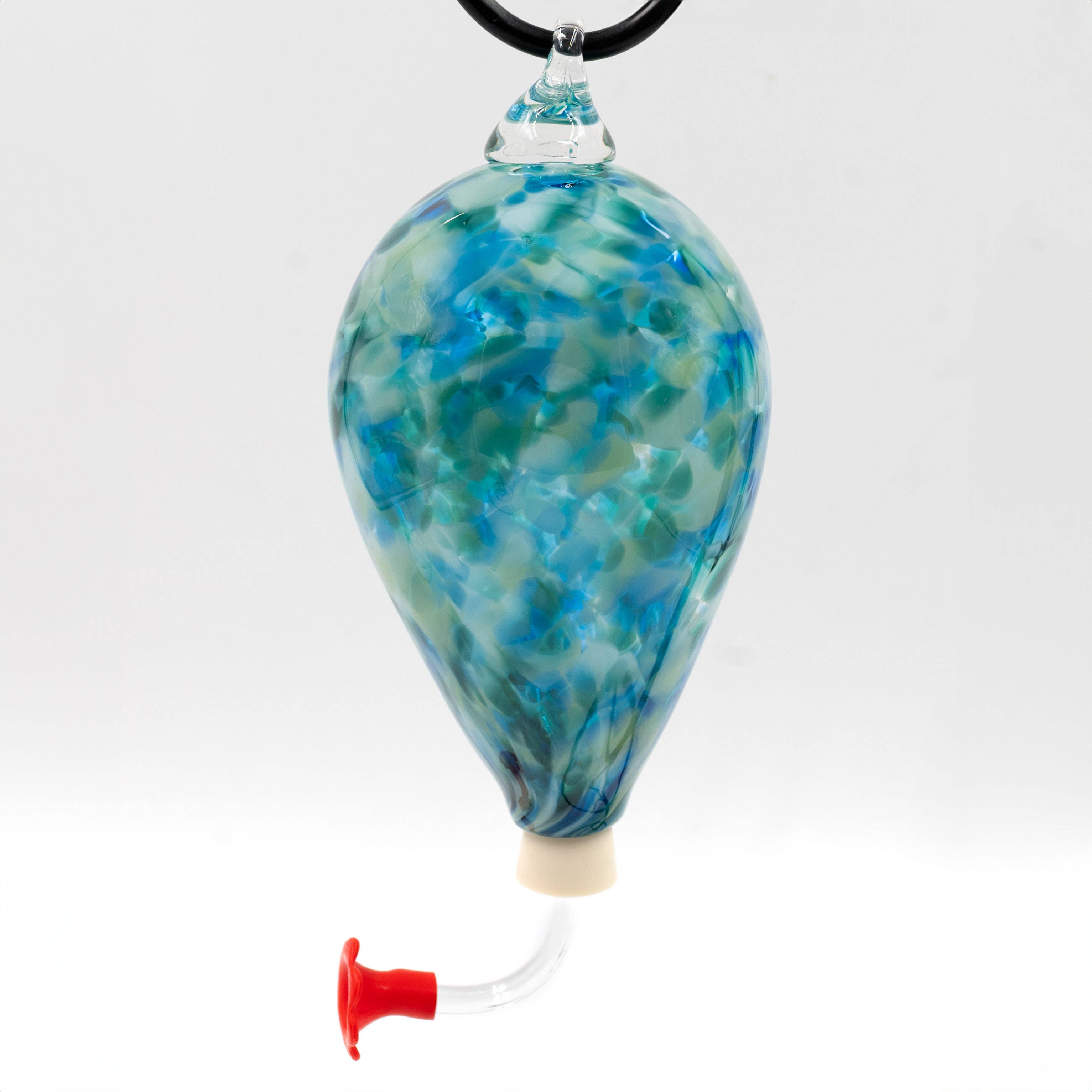 Boise Art Glass - Wholesale Bird Feeder - Glass Hummingbird Feeder -Tear Drop Shape8