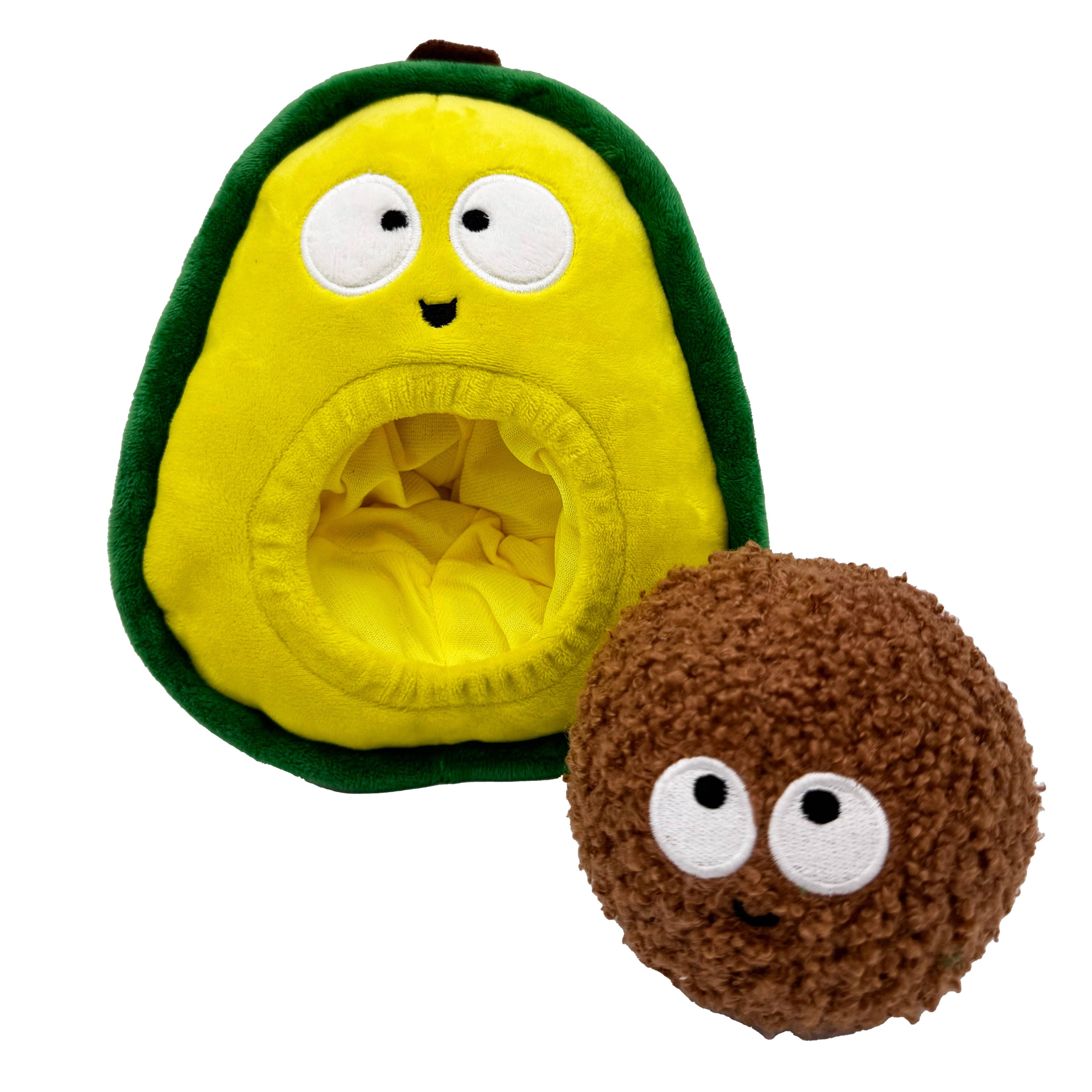 Huxley & Kent – wholesale Pet plush toy – Dog – Pop 'n Fetch Avocado Dog Toy8