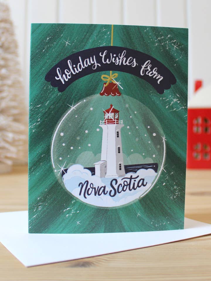 NEW! Holiday Wishes From Nova Scotia for wholesale by Hello Sweetie