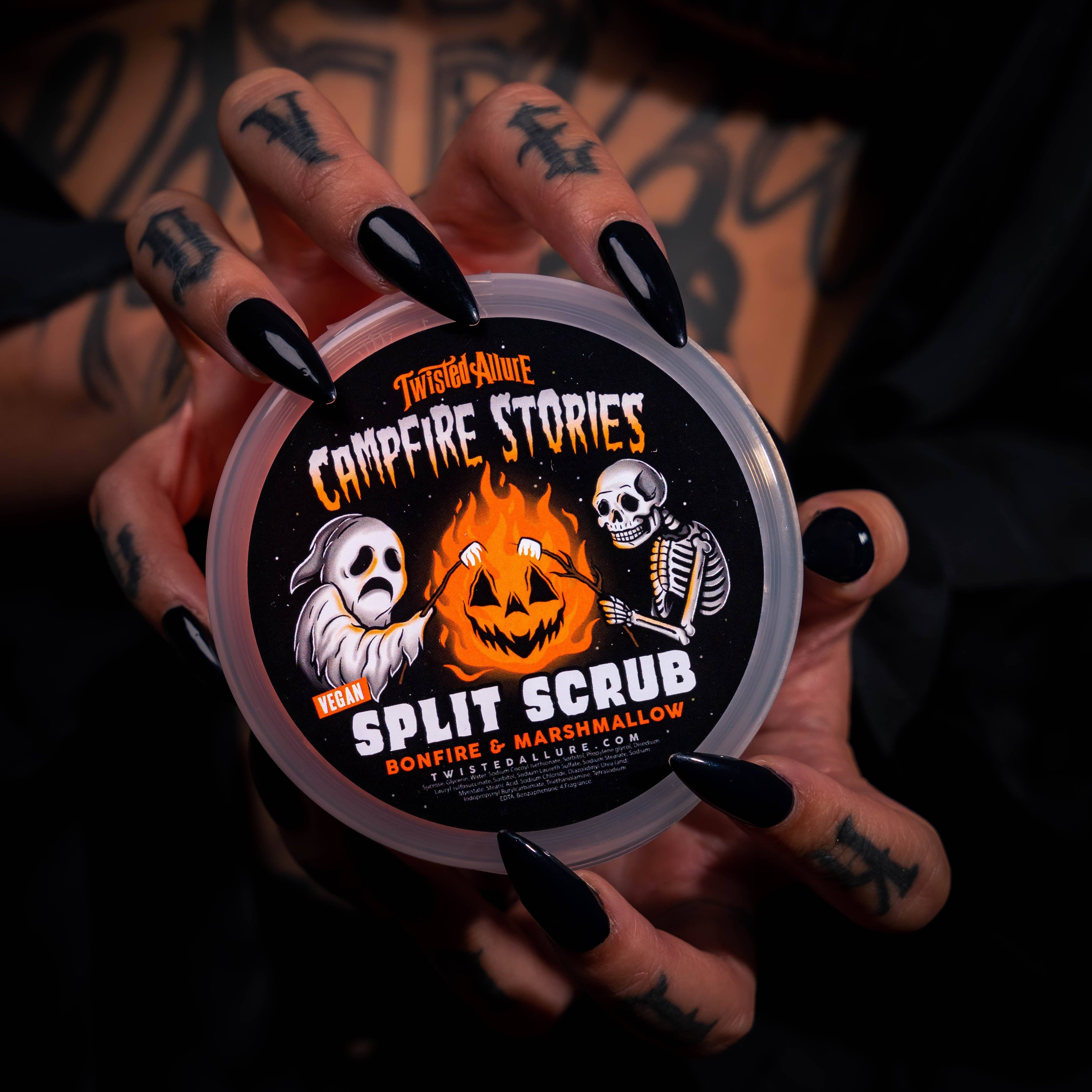 Twisted Allure - Wholesale Body Scrub/Exfoliant - Campfire Stories Split Scrub