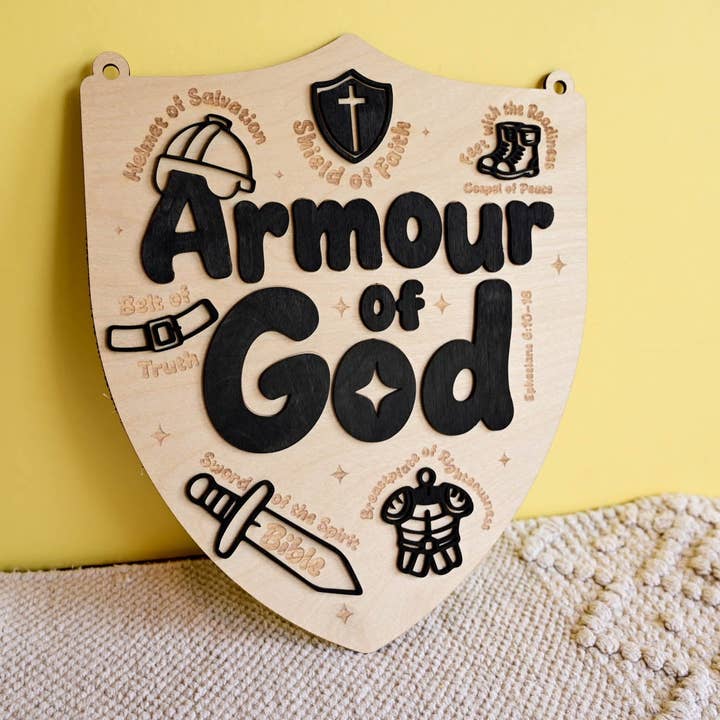 Guds rustning hængeskilt for engroshandel hos Birch and tides