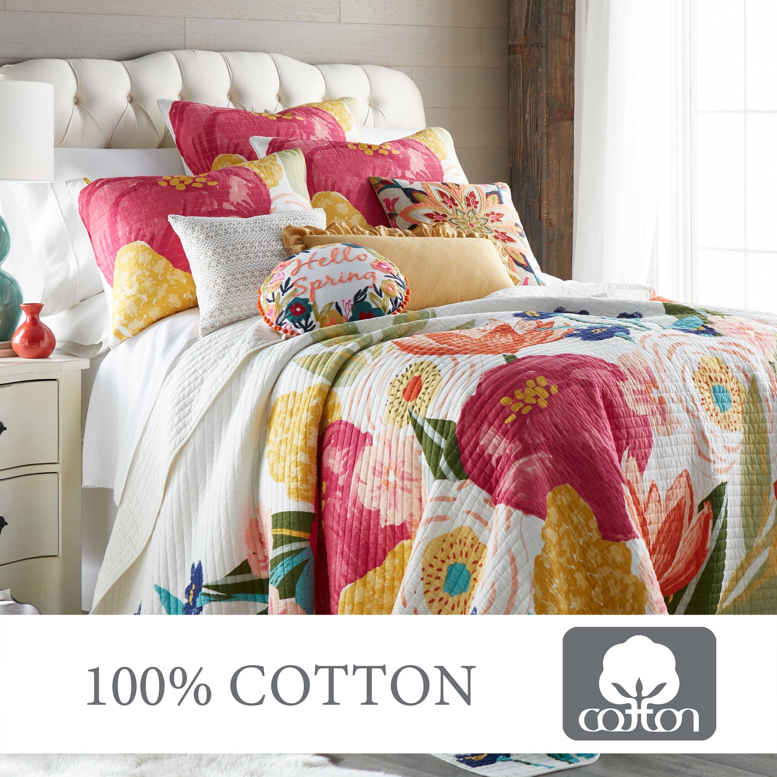 Levtex Home - Wholesale Bedding Set - Grandiflora Quilt Set3