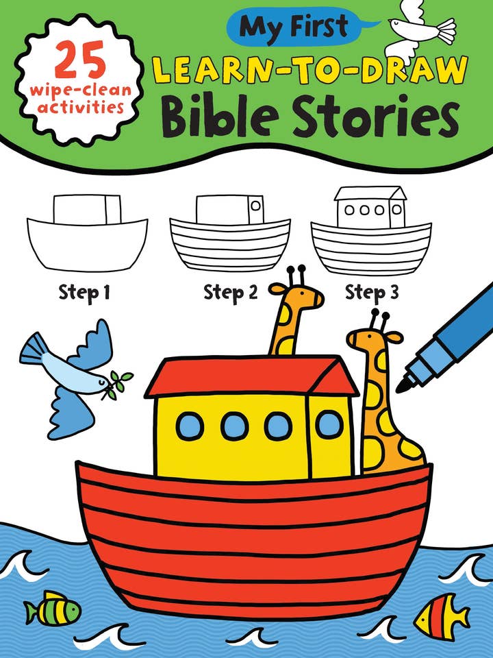 My First Learn To Draw: Bible Stories for wholesale by Sourcebooks
