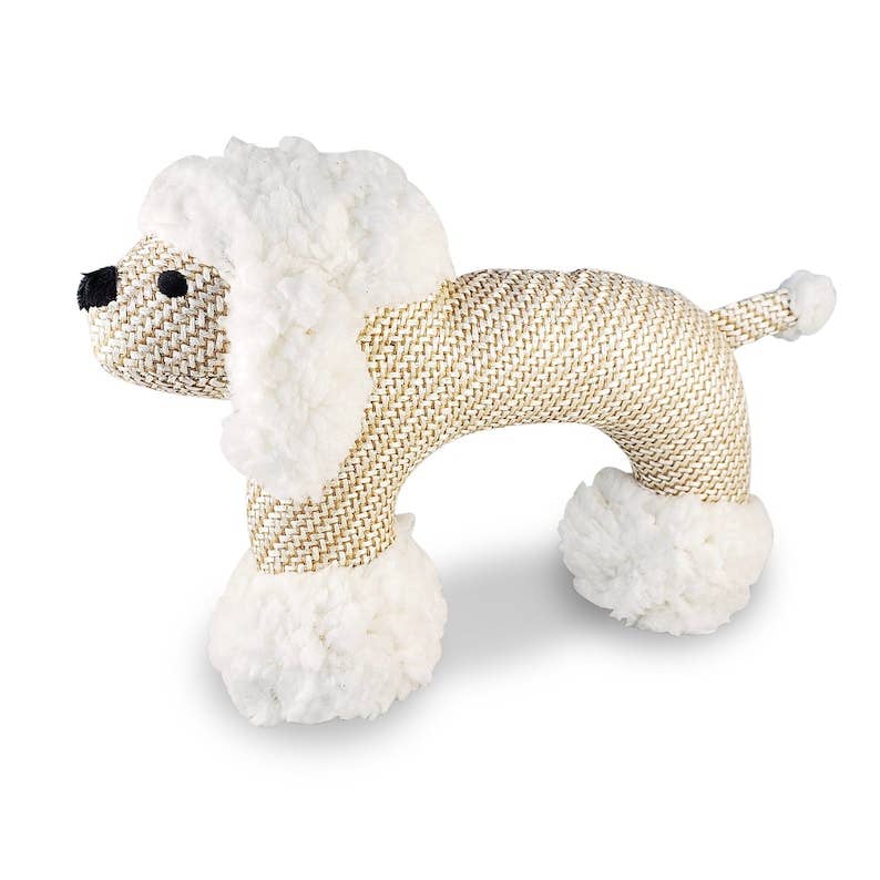 Lily Anne Boutique - Wholesale Pet Plush Toy - Dog - Woven Sheep Dog Toy2