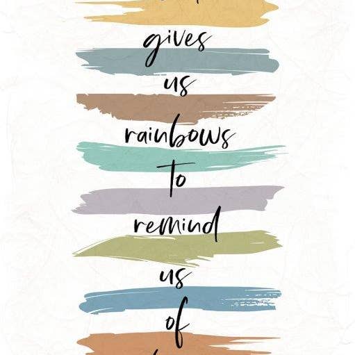 God Gives Us Rainbows for wholesale by Marla Rae