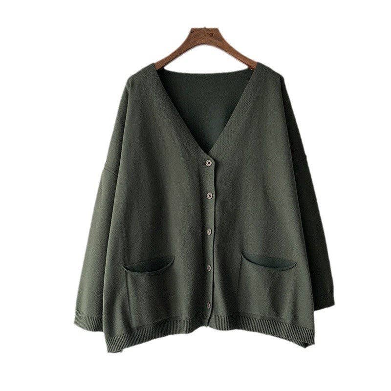 Plush Looks - Wholesale Cardigan - Dames - Losse Artistieke Vintage Vesttrui6