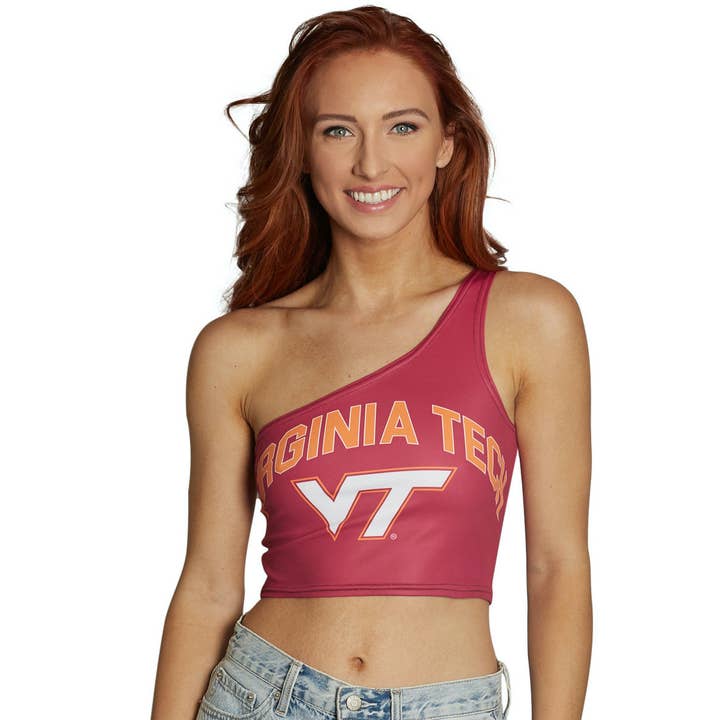 Virginia Tech Rödbrun En Axelplatta för wholesale av Lojo Collegiate Apparel
