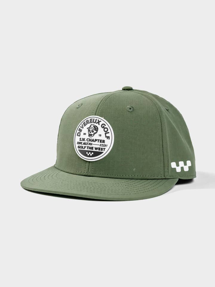 Players Patch Hat - Olive for wholesale by Devereux