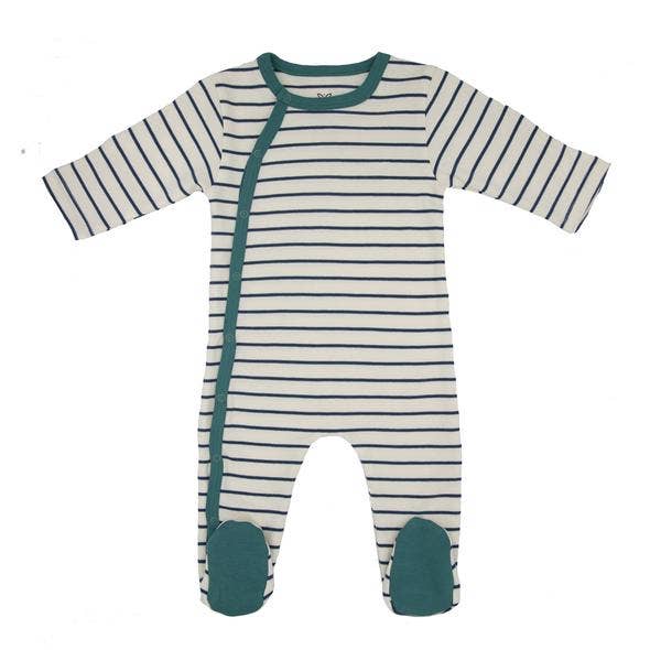 Pelele L&M Stripe 0-3m para venta al por mayor de Lily and Mortimer