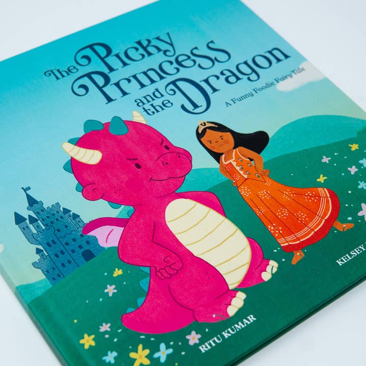 Brown Paper Fox - Wholesale Early Reader Book (6-8) - The Picky Princess and the Dragon | Hardcover Picture Book3