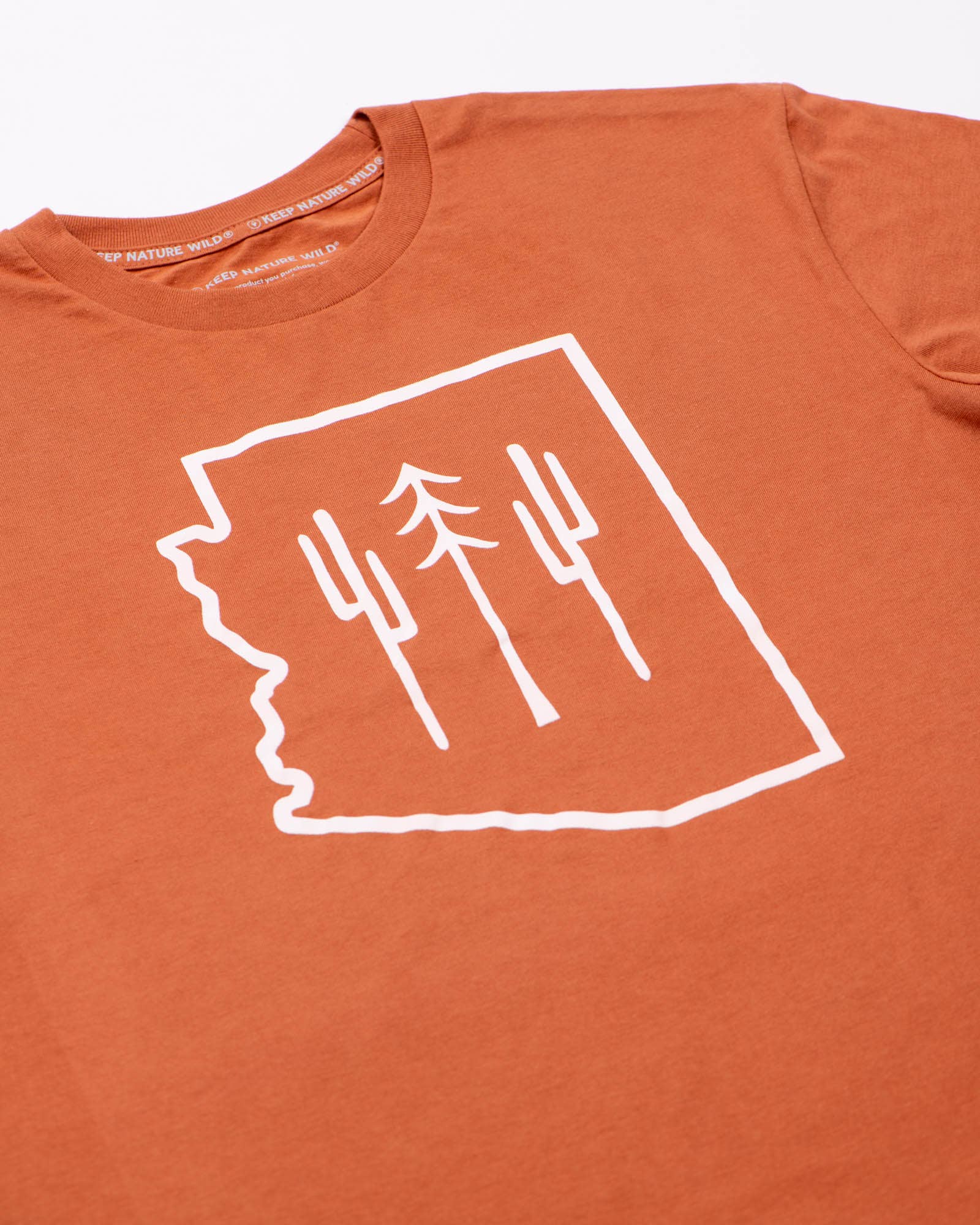 Keep Nature Wild - Wholesale T-shirt met print - Uniseks - Arizona Wilderness Unisex T-shirt | Redwood2