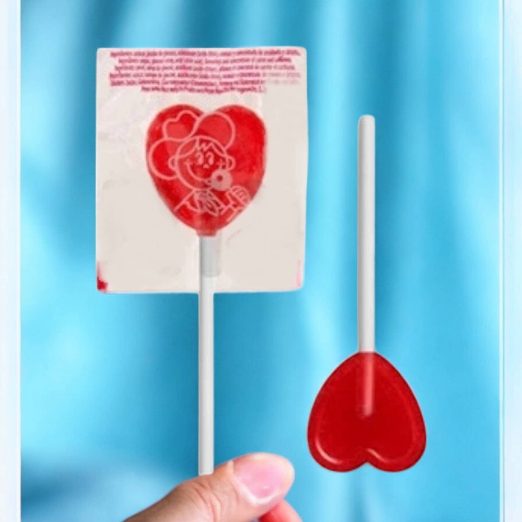LS GROUP - Wholesale Lollipop - Corazon Lollipops - Red Cherry Hearts0