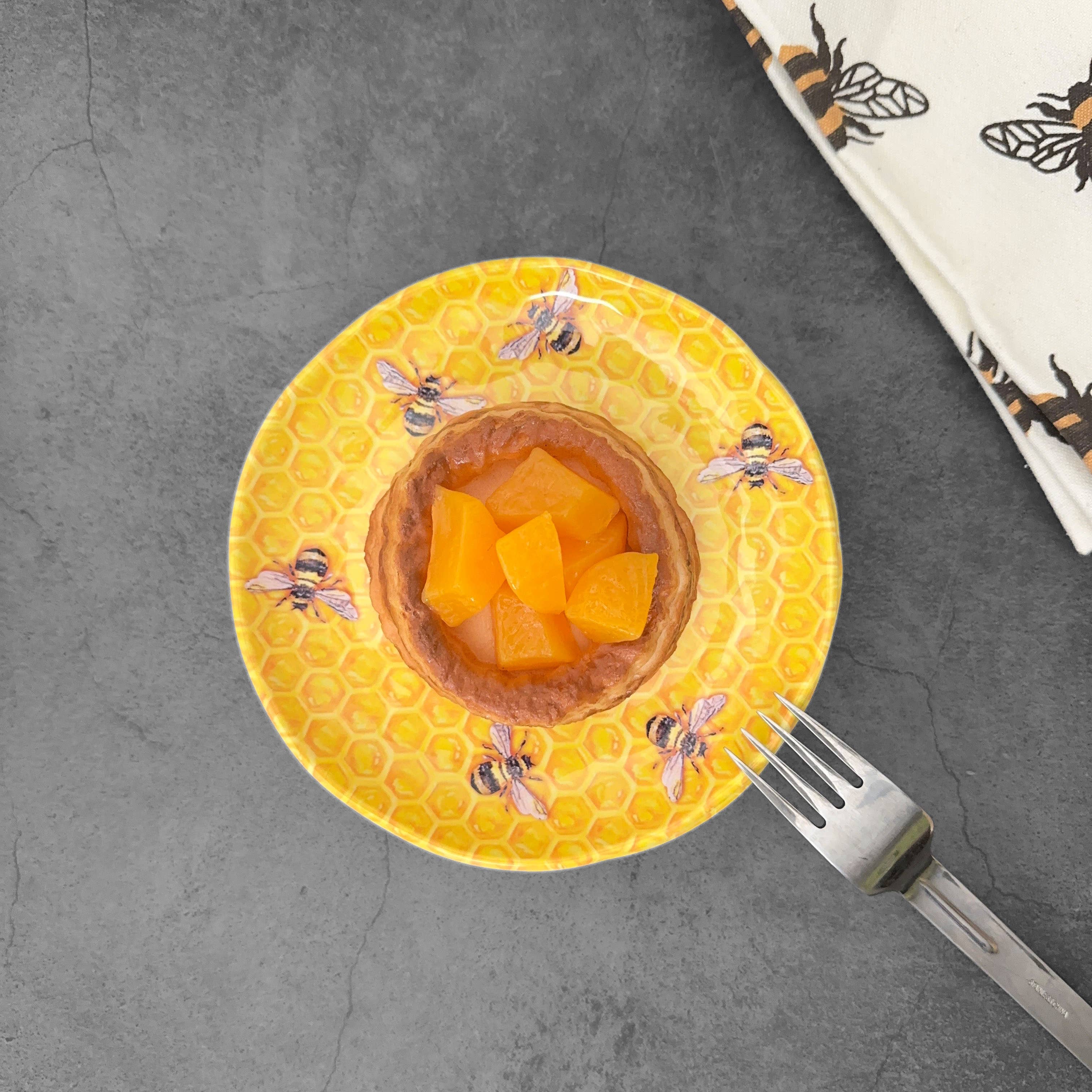 Supreme Housewares - Vente Assiette - Assiette en mélamine Beehive 6"3