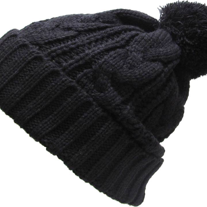 KBETHOS – Großhandel Beanie – Damen – Chunky Pom Pom Mütze22