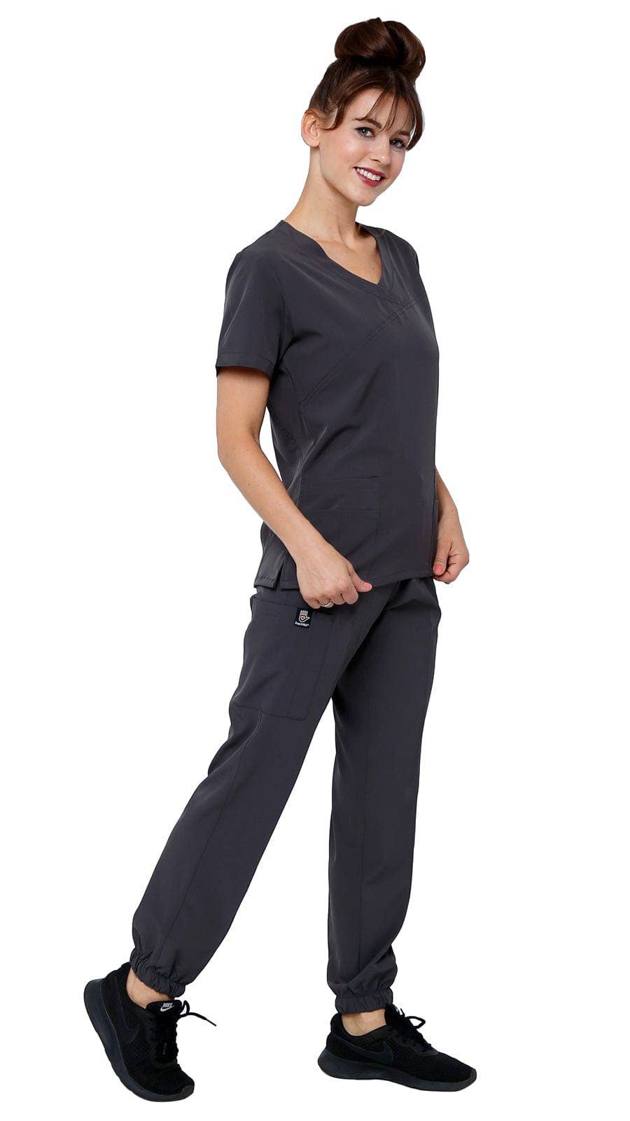 Dress A Med – wholesale Healthcare uniform – Women's – Women's 4-Way Extreme Stretch Jogger Scrubs - Style ST100-JR2