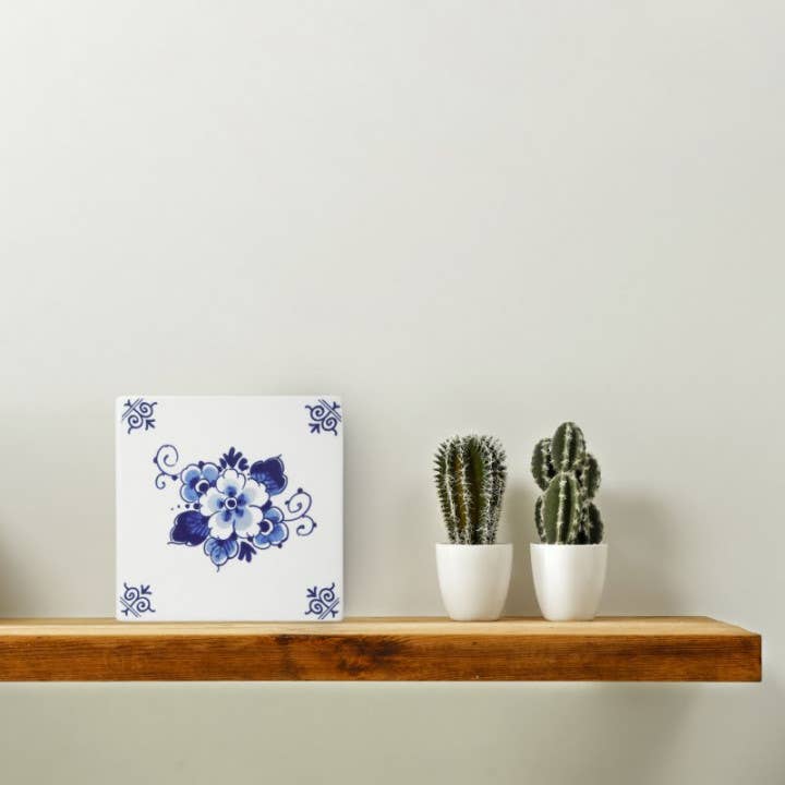 Heinen Delfts Blauw - Wholesale Wall Tile - Tile Flower1