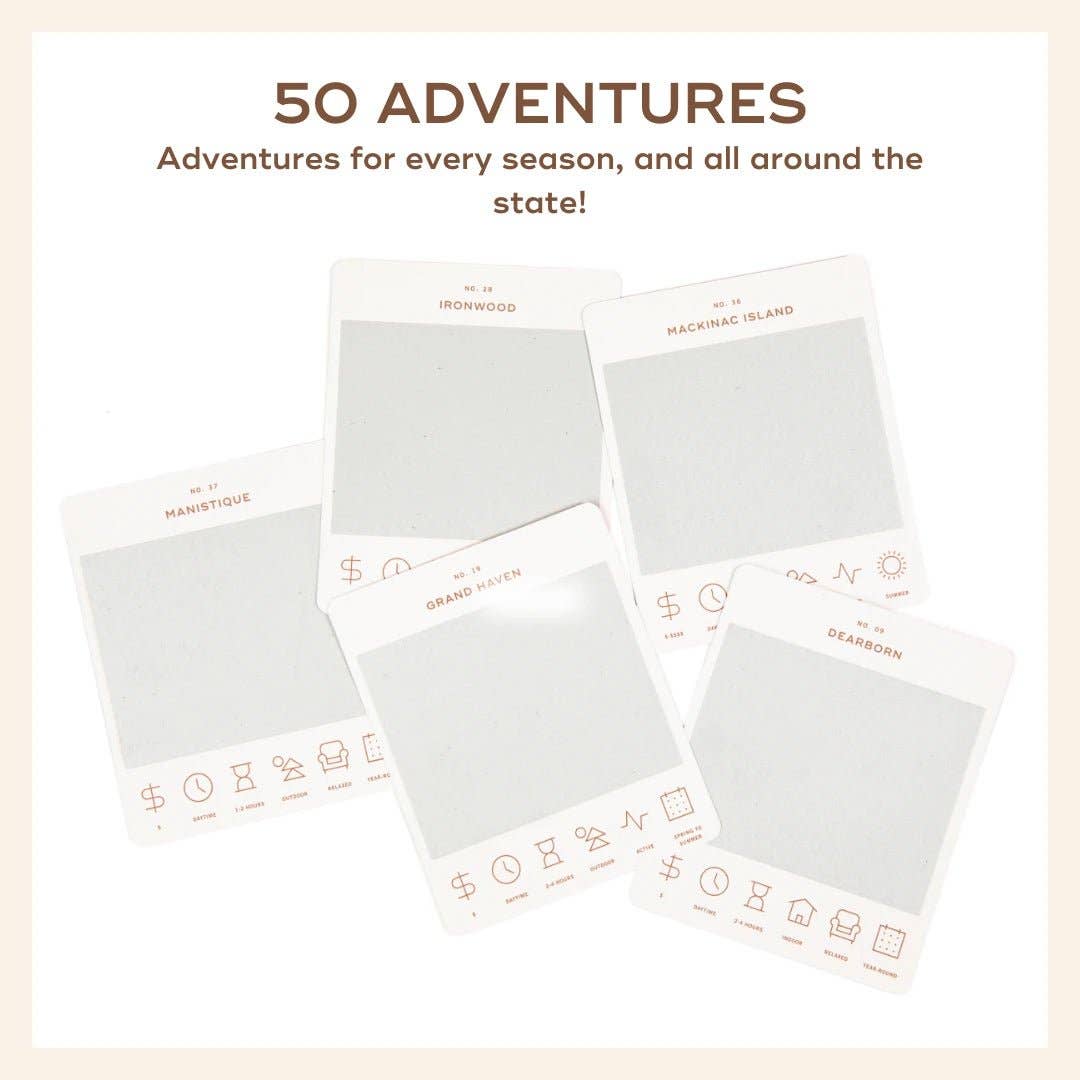 Reach International Outfitters - Wholesale Card Game - Michigan Adventure Bucket List8