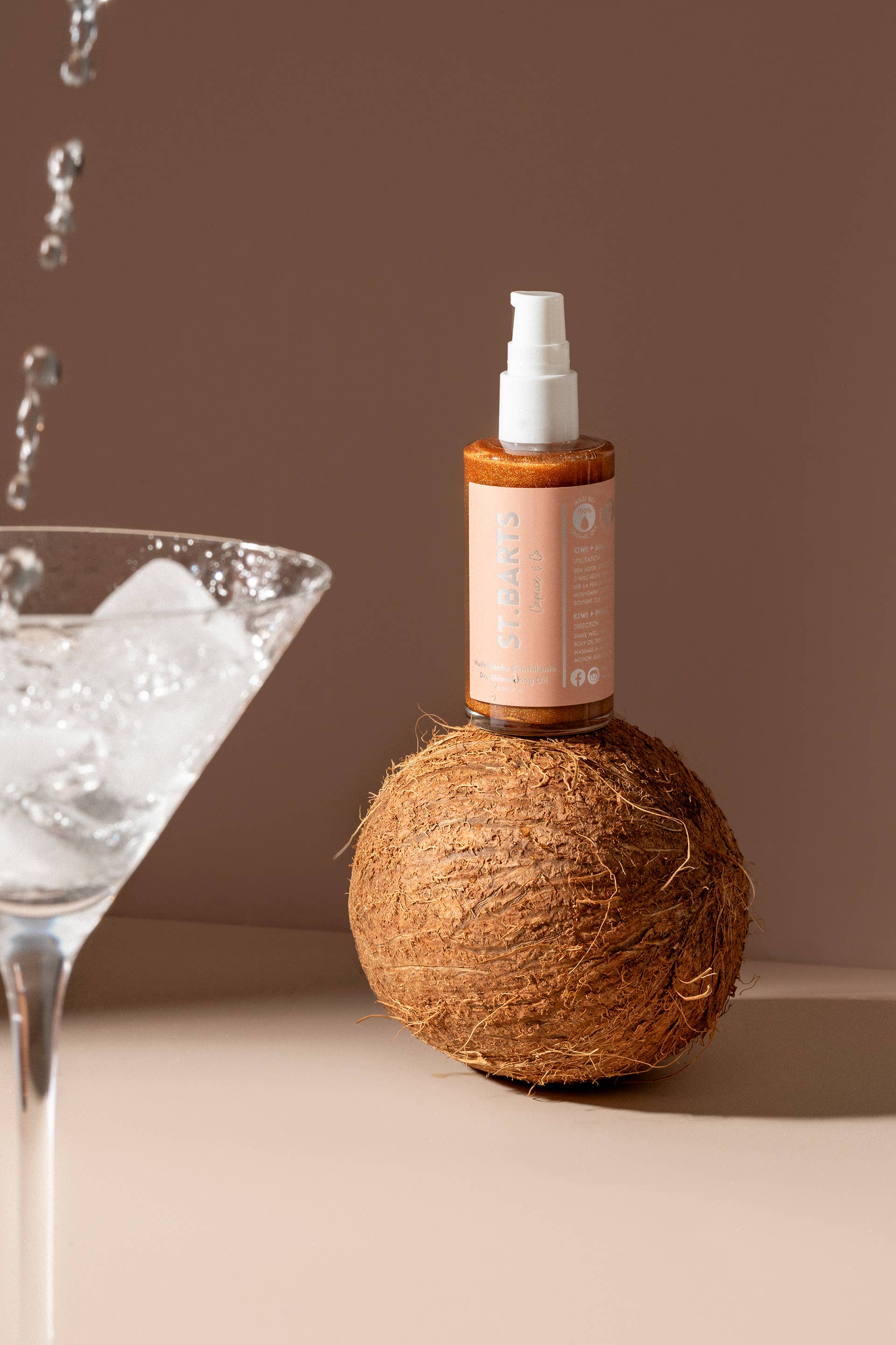 Caprice & Co - Wholesale Bath/Body Oil - St.Barts - Dry Shimmering Oil5