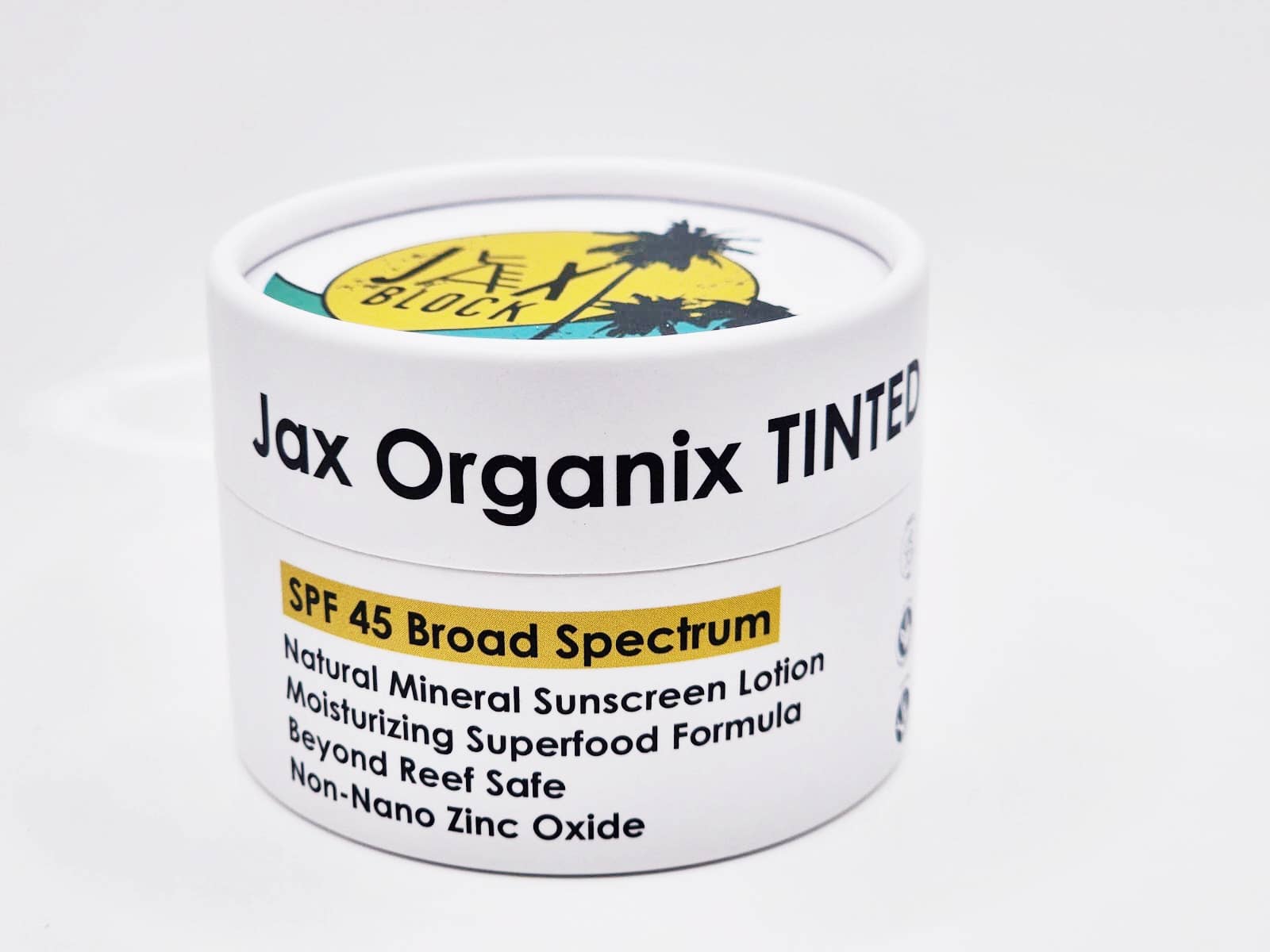 Jax Organix – wholesale Solskyddsmedel – Jax Organix 2 oz SPF 45. Krämig vattenbeständig formel0