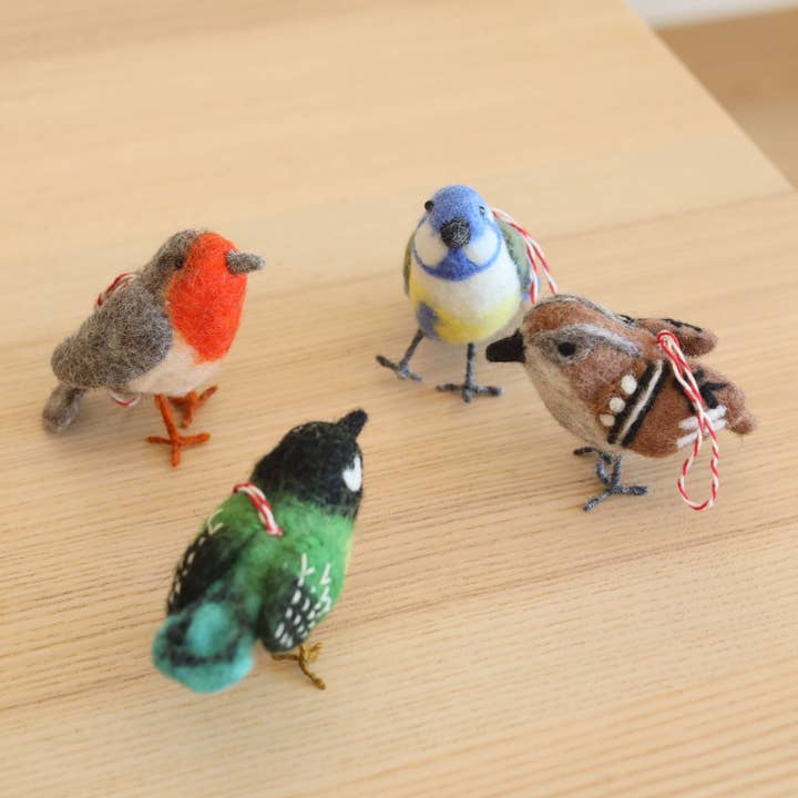 Felt Ornament - Birds for wholesale by Ganapati & Co.