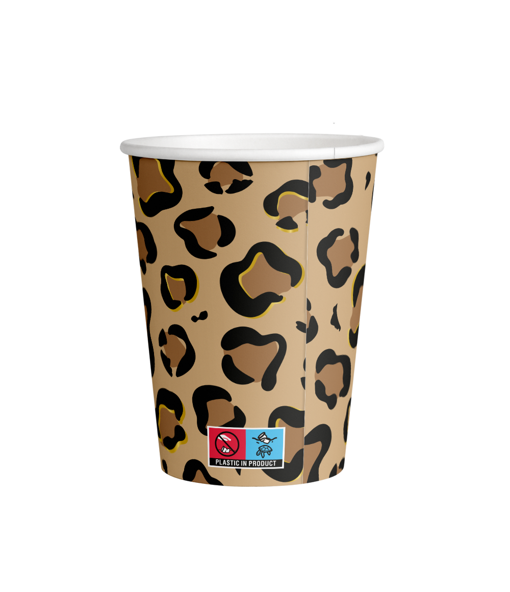 PD Party - Wholesale Disposable Cup - Cups - Leopard1