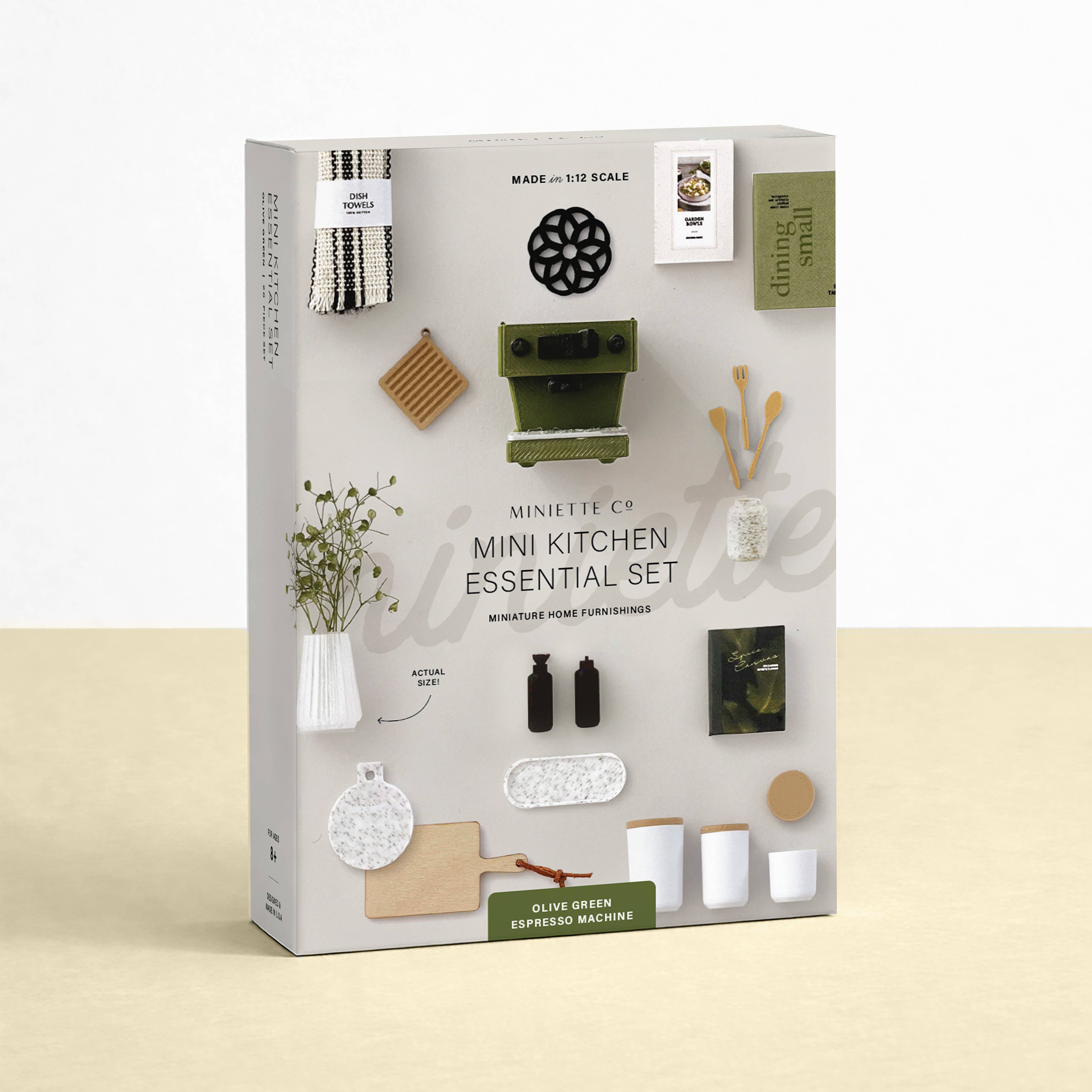 Miniette - Wholesale Doll Accessory Kit - Kids - Miniature Kitchen Set3