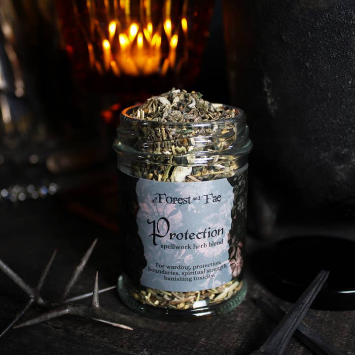 of Forest and Fae - Wholesale Meditation Supplies - Protection Spellwork Herb Blend • for warding and banishing