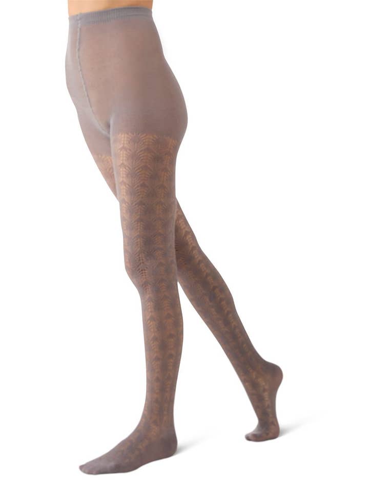 Infinity Classics International Inc. - Wholesale Tights - Women's - Memoi Inverted Crochet Tights0