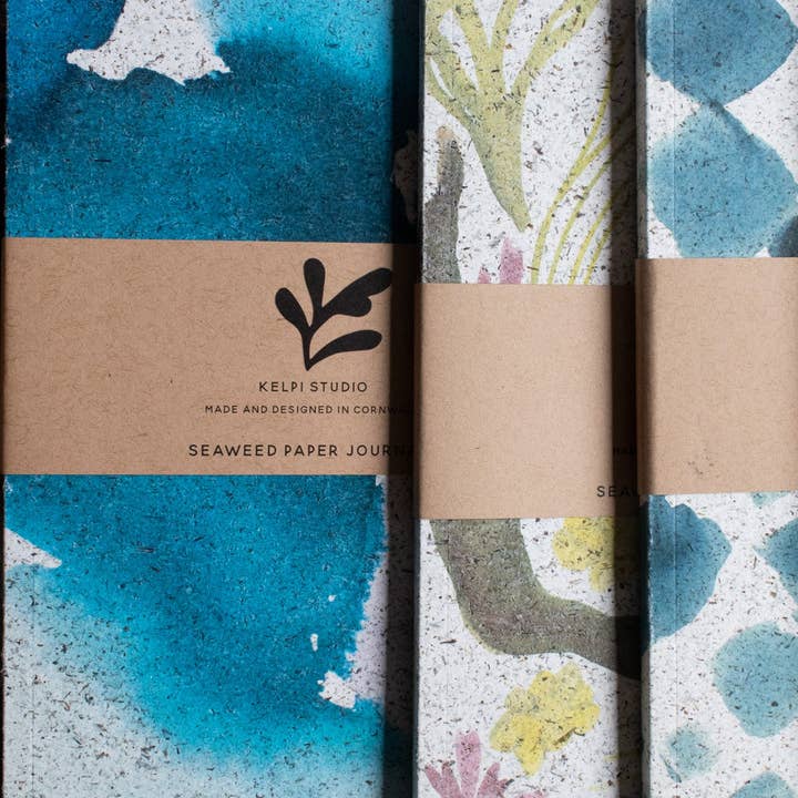 Kelpi Studio - Wholesale Notebook - Lined Seaweed Paper A6 Notebook2