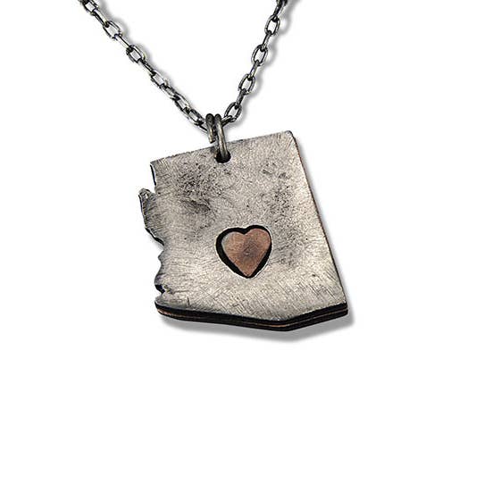 Anju Jewelry - Vente Colliers à pendentif - Home State Jewelry - Collier en étain47