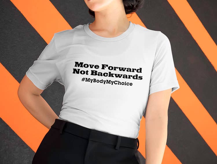 PIGMENTIFY – wholesale Screen printed t-shirt – Women′s – Move Forward T-Shirt0