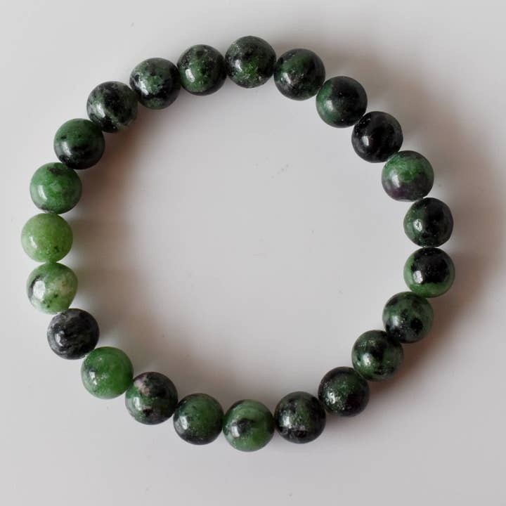 Healing Bracelet | Ruby Zosite | Gemstone Bracelet for wholesale by Soothing Crystals