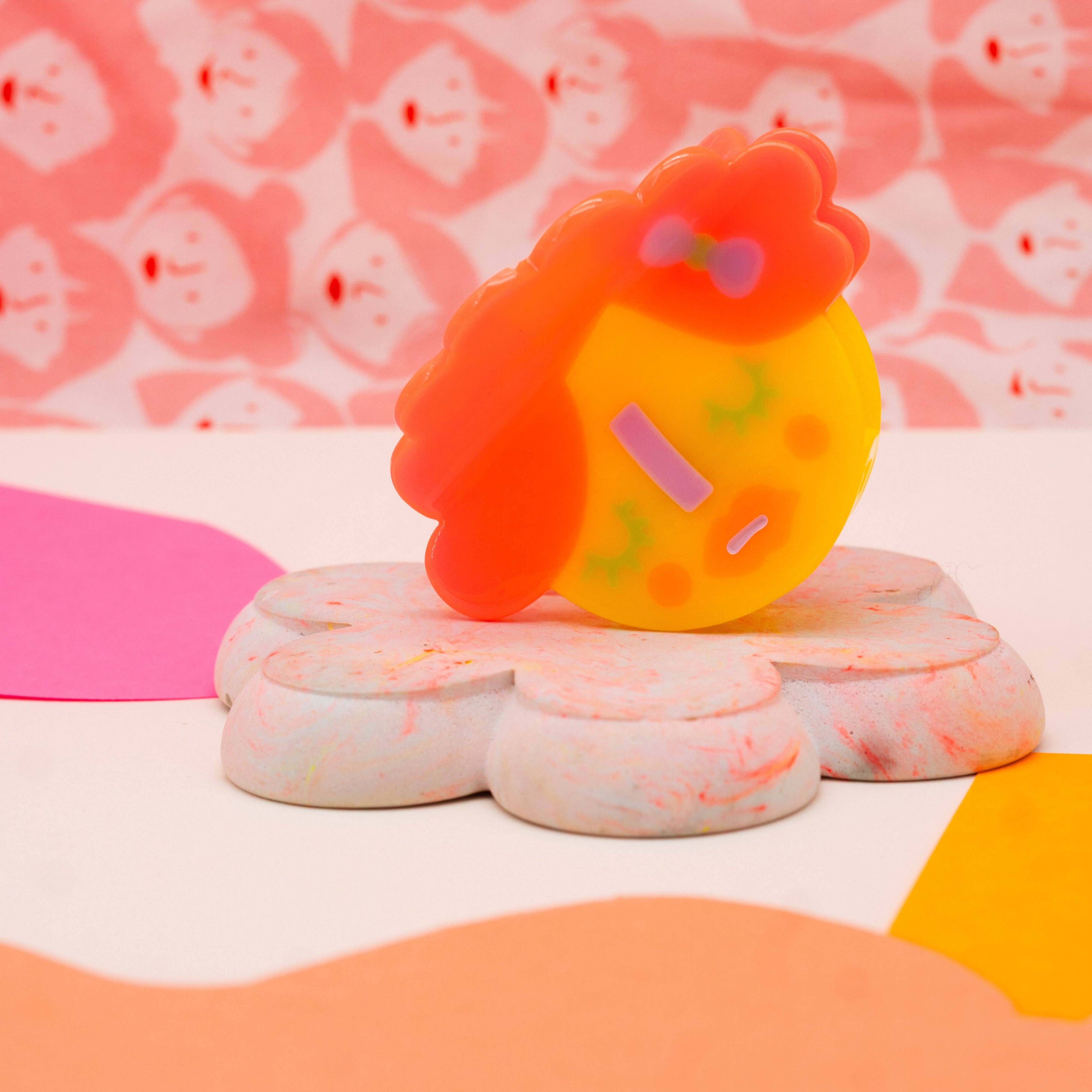 Khromophilia - Wholesale Hair Clip - Women's - Naughty Girl In Pink Holder7