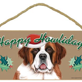 Hund plaques, der er USA lavet, der måler 5 „x 10" i størrelse for engroshandel hos SJT Enterprises, Inc.
